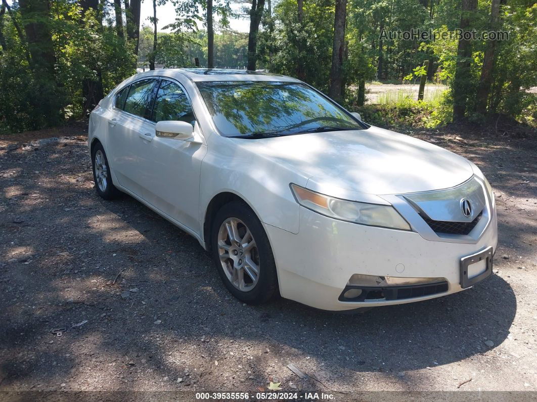 2010 Acura Tl 3.5 White vin: 19UUA8F22AA026733