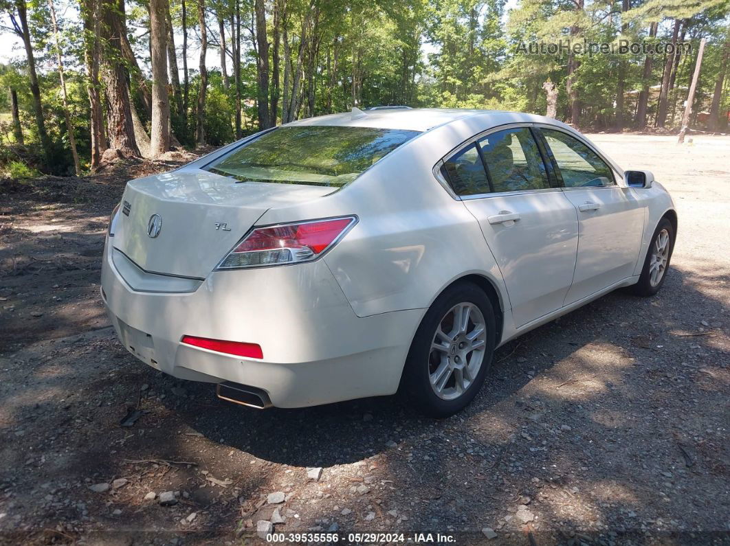 2010 Acura Tl 3.5 White vin: 19UUA8F22AA026733