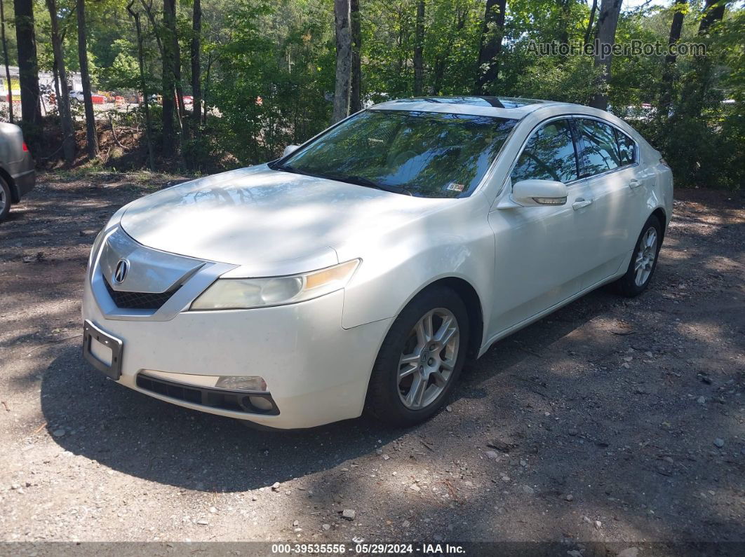 2010 Acura Tl 3.5 White vin: 19UUA8F22AA026733