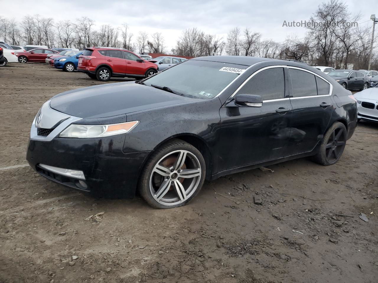 2010 Acura Tl  Black vin: 19UUA8F23AA016227