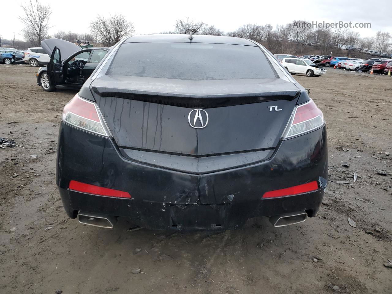 2010 Acura Tl  Black vin: 19UUA8F23AA016227