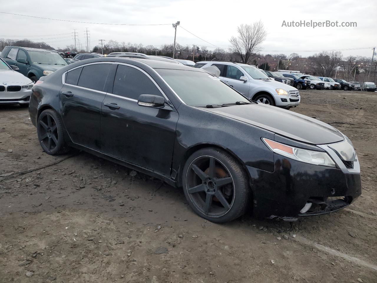 2010 Acura Tl  Black vin: 19UUA8F23AA016227