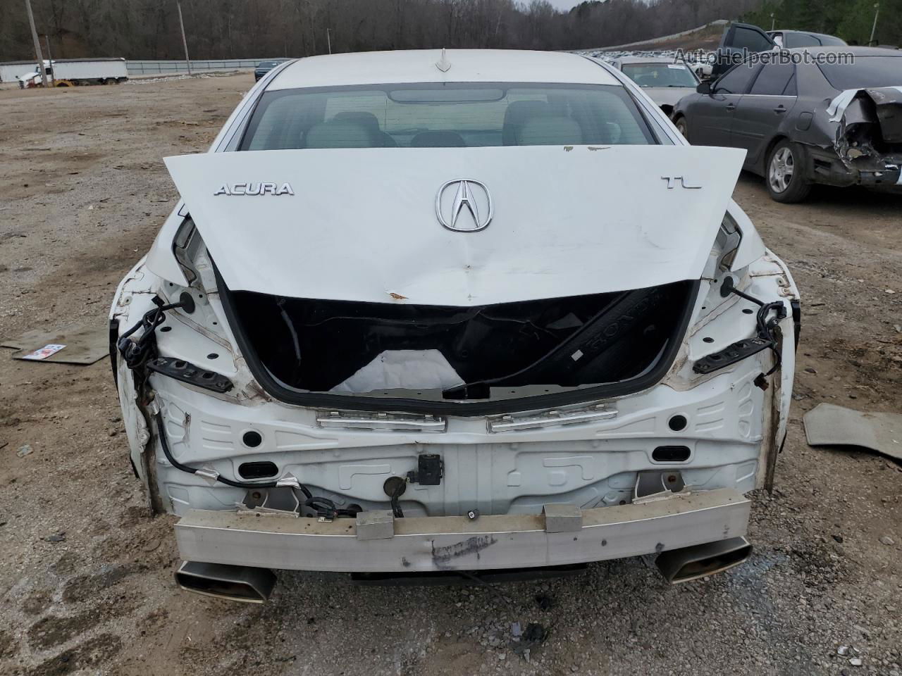 2010 Acura Tl  White vin: 19UUA8F23AA020567