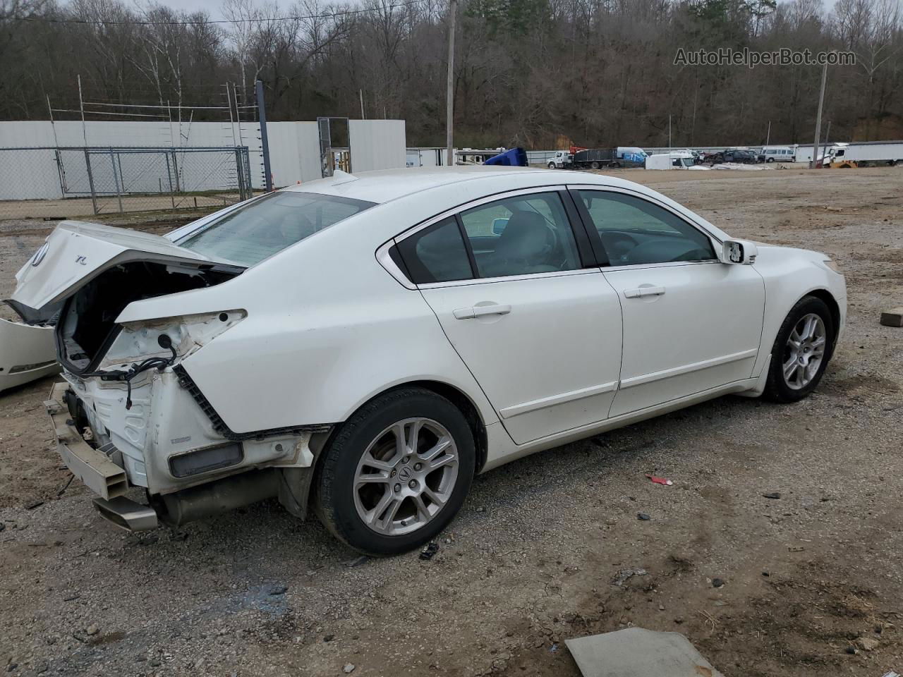 2010 Acura Tl  White vin: 19UUA8F23AA020567