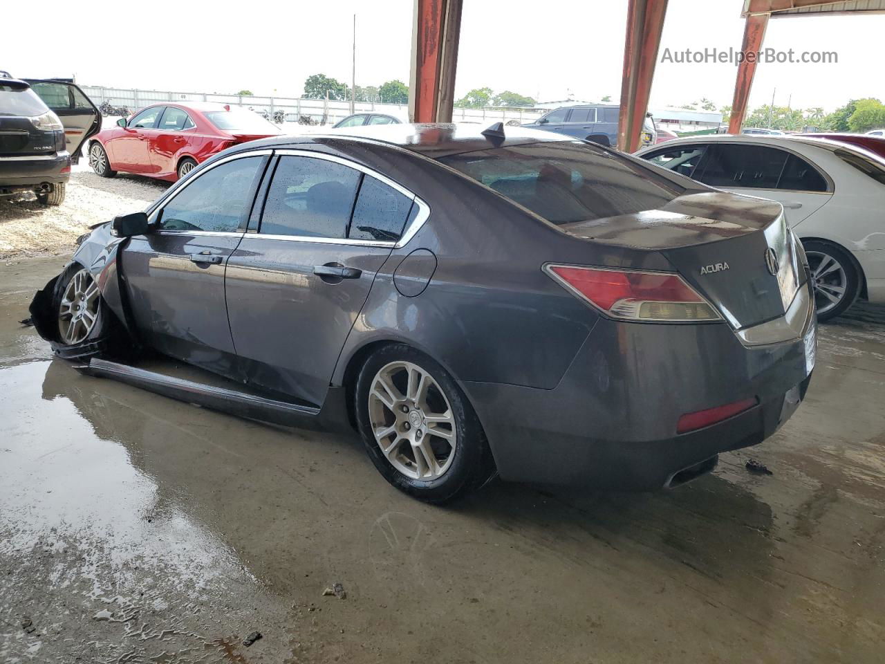 2010 Acura Tl  Gray vin: 19UUA8F23AA021329