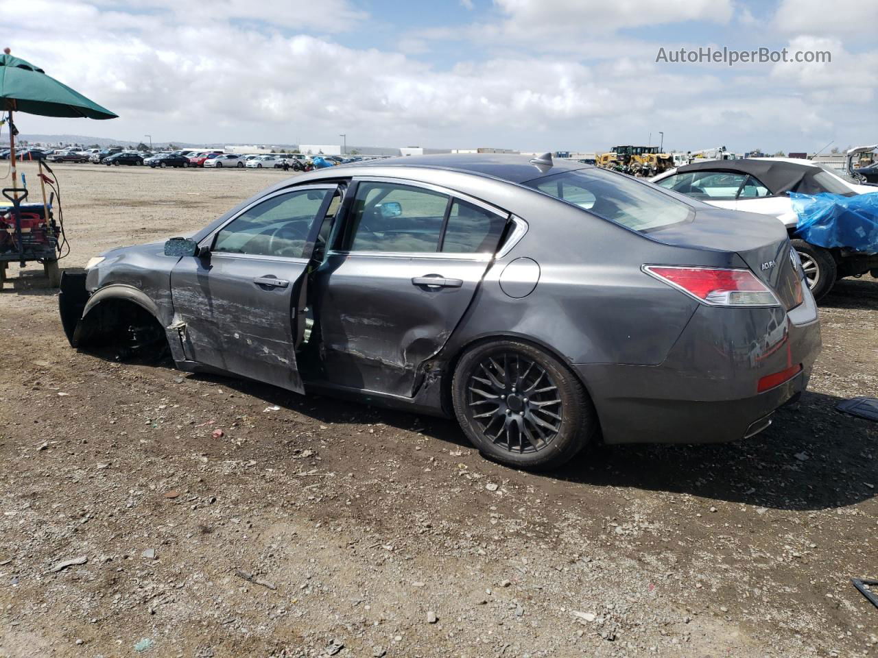 2010 Acura Tl  Серый vin: 19UUA8F25AA005651