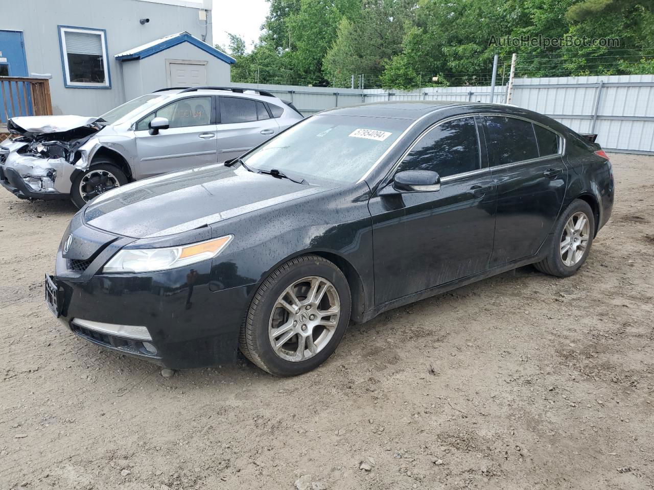 2010 Acura Tl  Black vin: 19UUA8F25AA017184