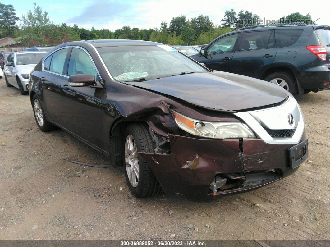 2010 Acura Tl   Burgundy vin: 19UUA8F25AA800845