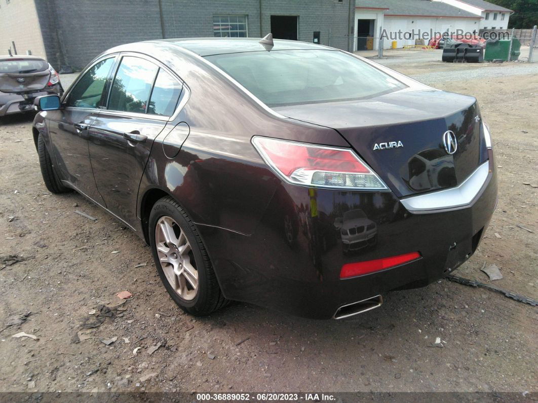 2010 Acura Tl   Burgundy vin: 19UUA8F25AA800845