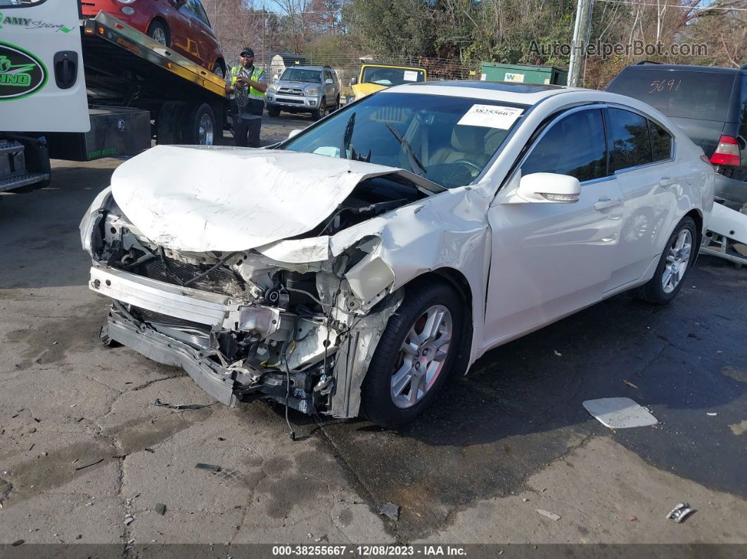 2010 Acura Tl 3.5 White vin: 19UUA8F26AA021759