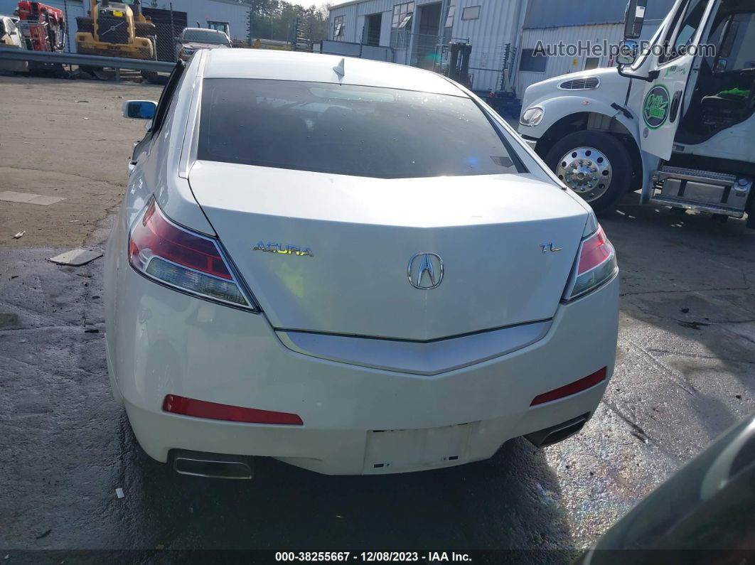 2010 Acura Tl 3.5 White vin: 19UUA8F26AA021759