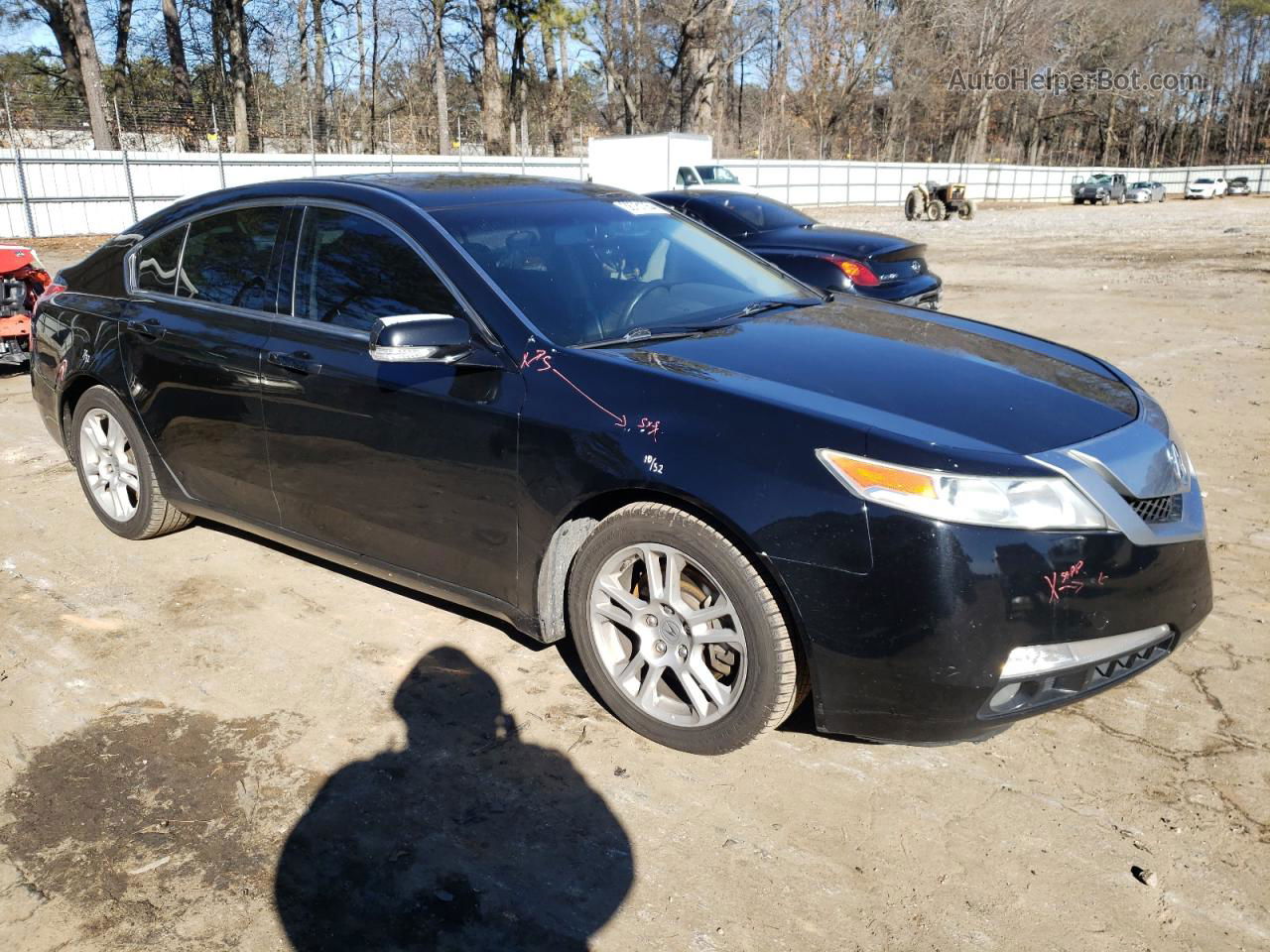 2010 Acura Tl  Black vin: 19UUA8F27AA002718