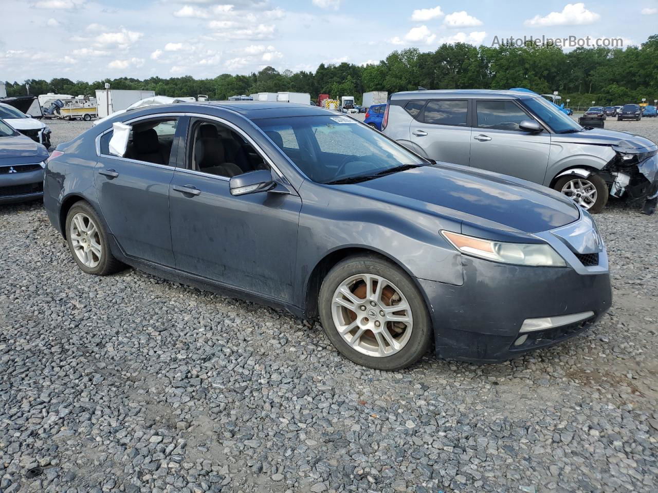 2010 Acura Tl  Gray vin: 19UUA8F27AA003240