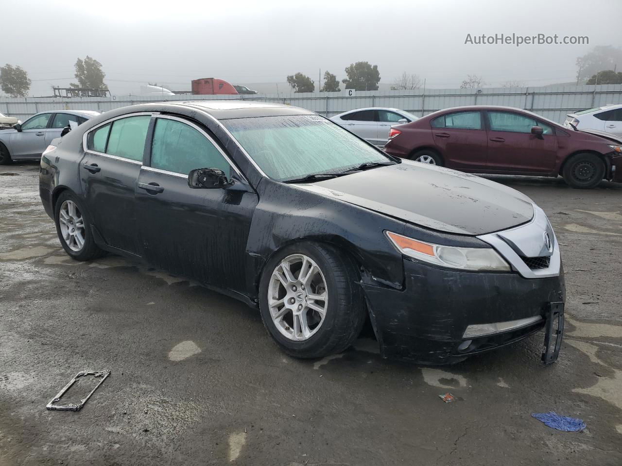 2010 Acura Tl  Black vin: 19UUA8F27AA009295