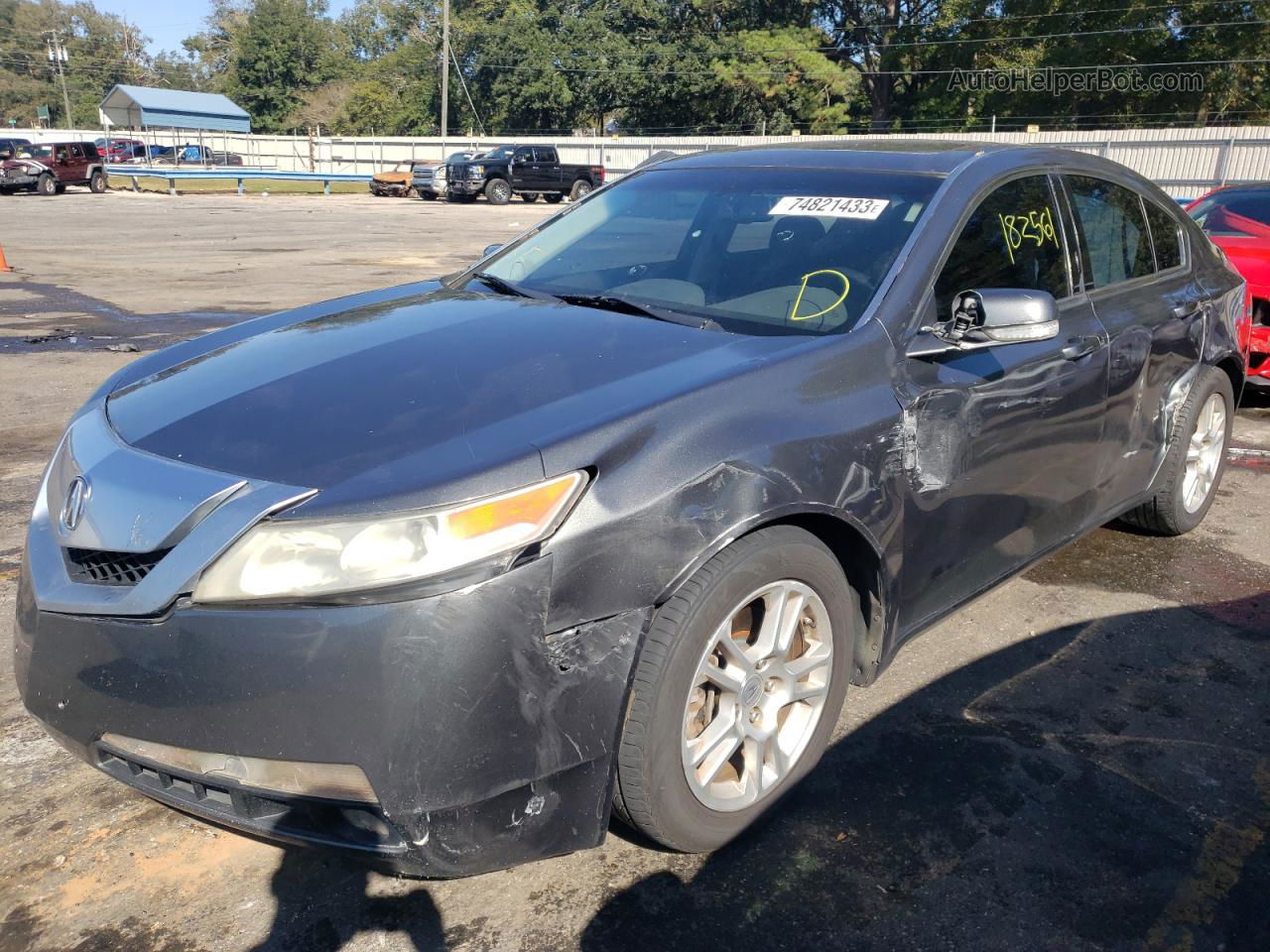 2010 Acura Tl  Серый vin: 19UUA8F27AA017283