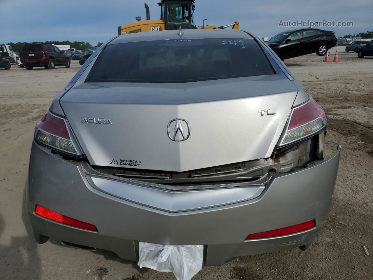 2010 Acura Tl  Silver vin: 19UUA8F27AA023603