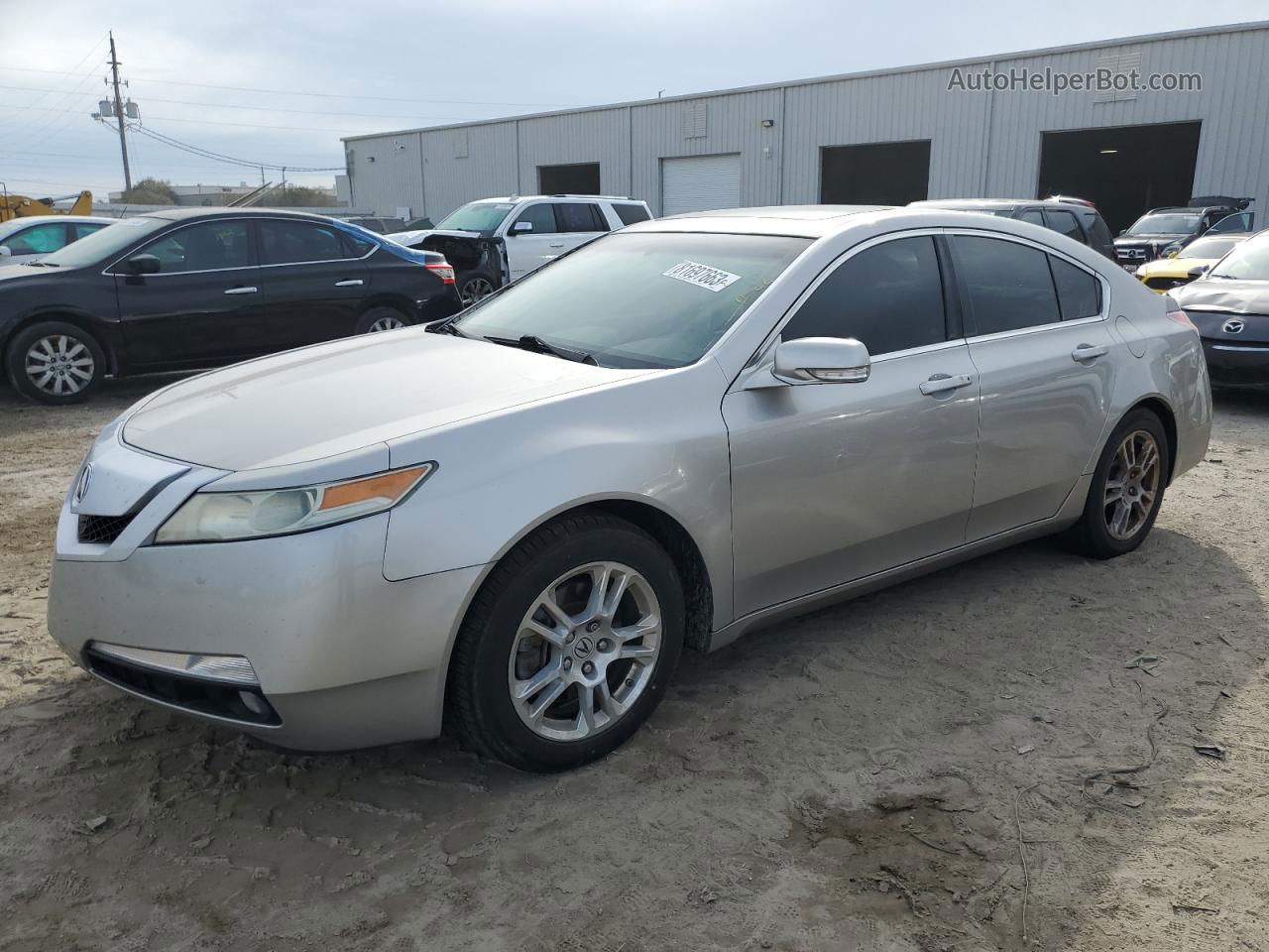 2010 Acura Tl  Silver vin: 19UUA8F27AA023603