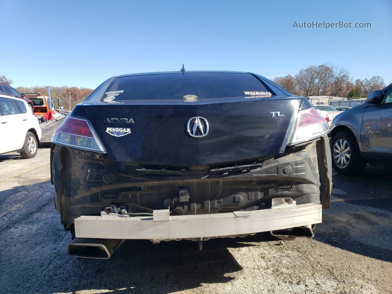 2010 Acura Tl  Black vin: 19UUA8F28AA000122