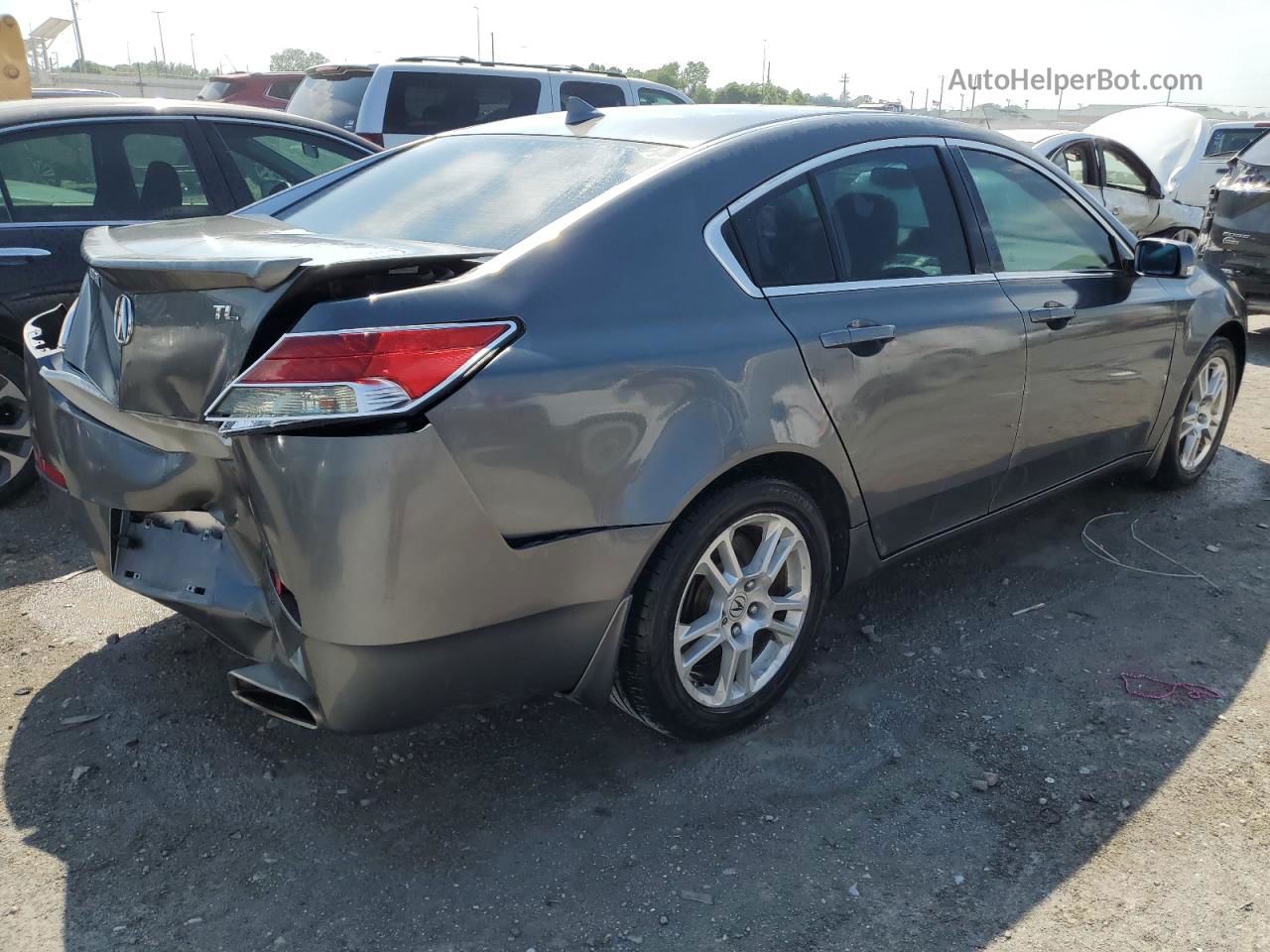 2010 Acura Tl  Gray vin: 19UUA8F29AA016829