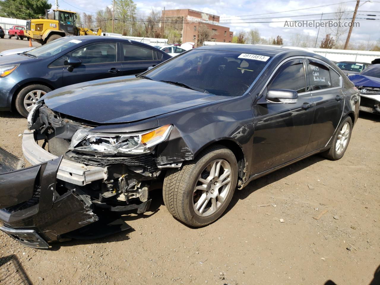 2010 Acura Tl  Серый vin: 19UUA8F29AA026969