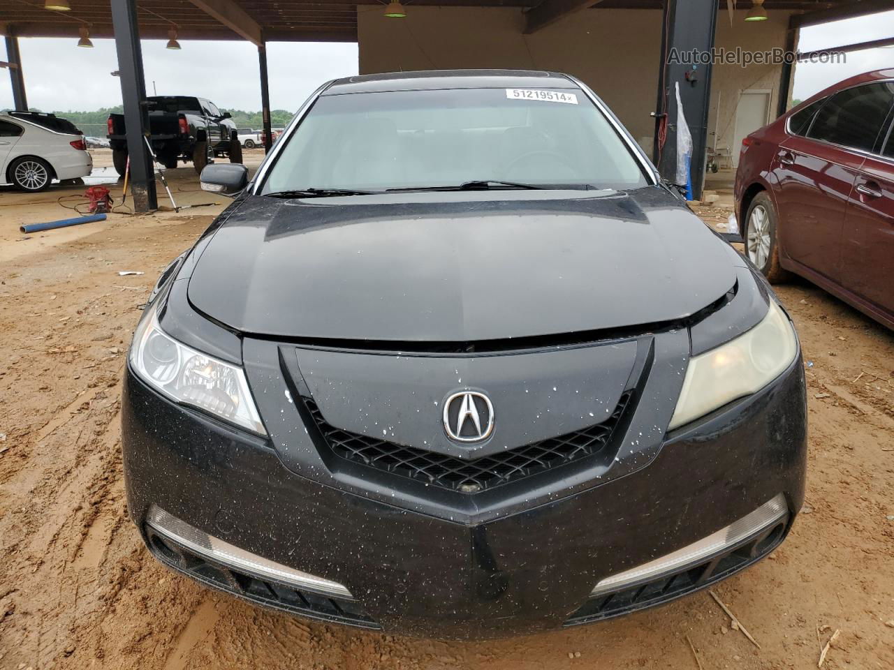 2010 Acura Tl  Черный vin: 19UUA8F2XAA001661