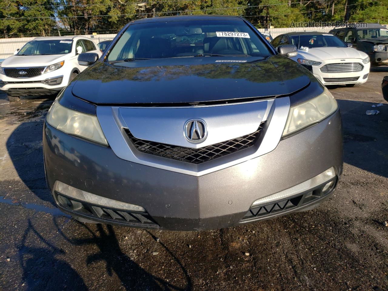 2010 Acura Tl  Gray vin: 19UUA8F2XAA021585