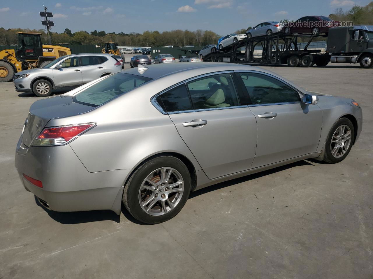 2010 Acura Tl  Silver vin: 19UUA8F2XAA023448