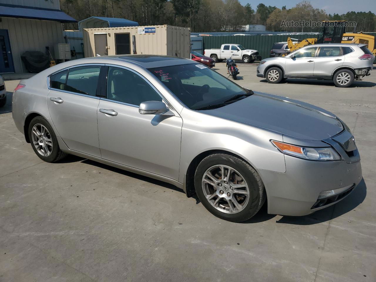 2010 Acura Tl  Silver vin: 19UUA8F2XAA023448