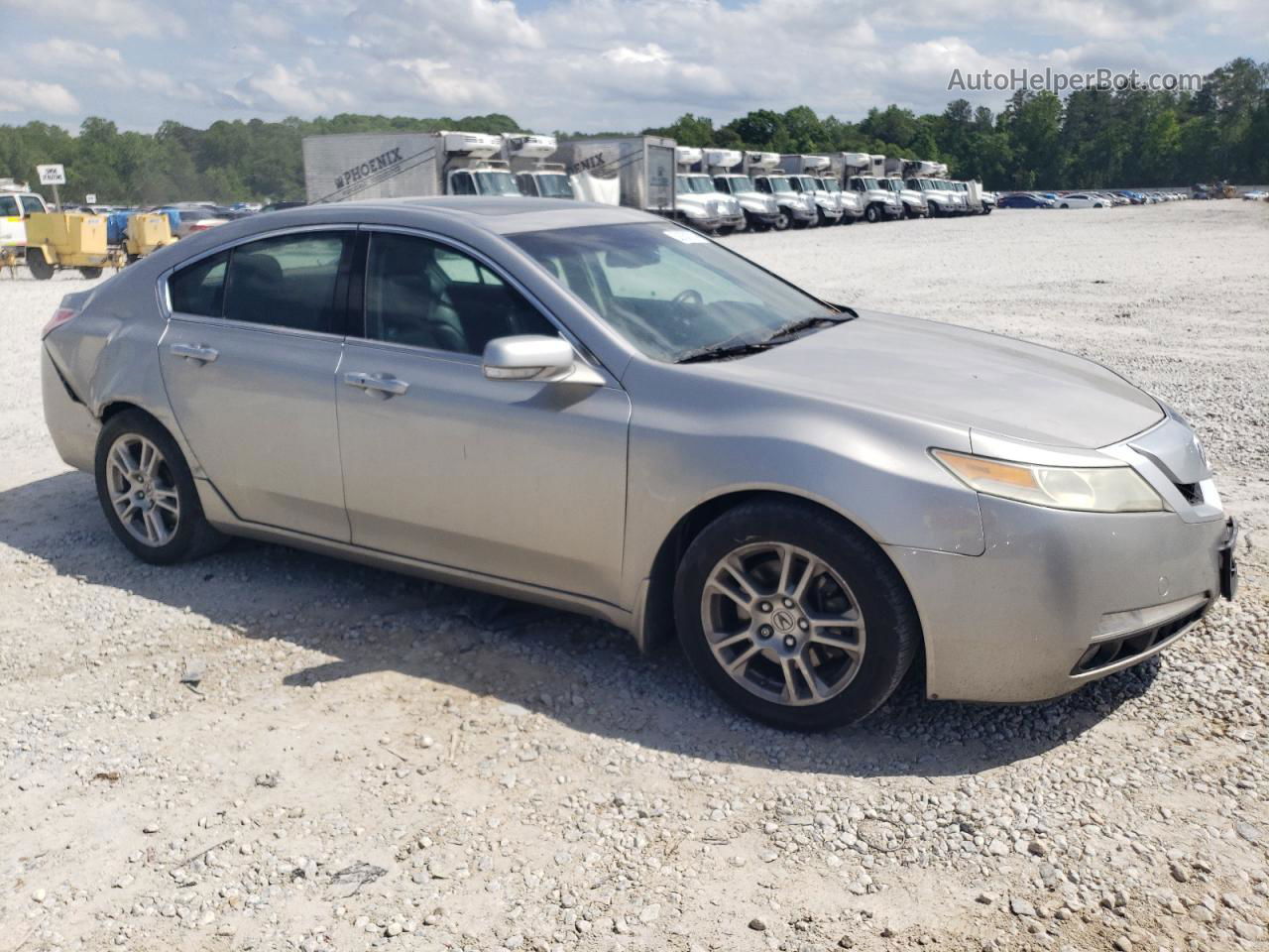 2010 Acura Tl  Silver vin: 19UUA8F50AA008645