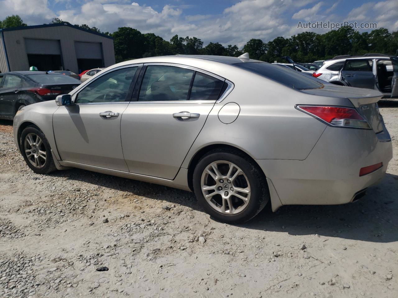 2010 Acura Tl  Silver vin: 19UUA8F50AA008645