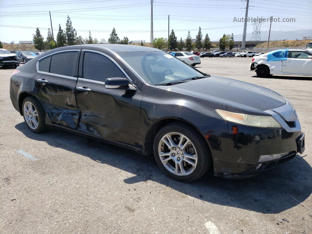 2010 Acura Tl  Черный vin: 19UUA8F50AA018141