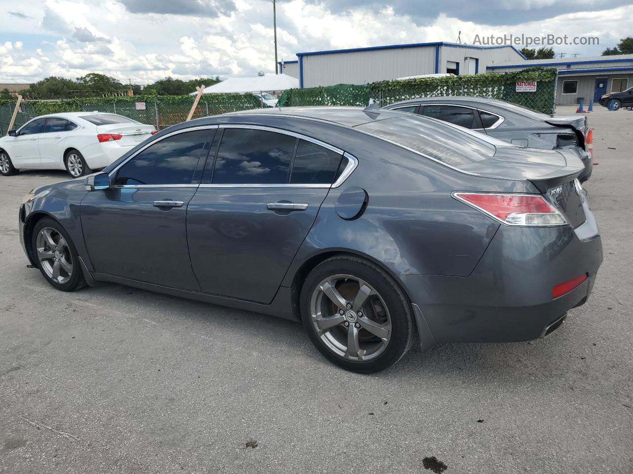 2010 Acura Tl  Gray vin: 19UUA8F50AA019581