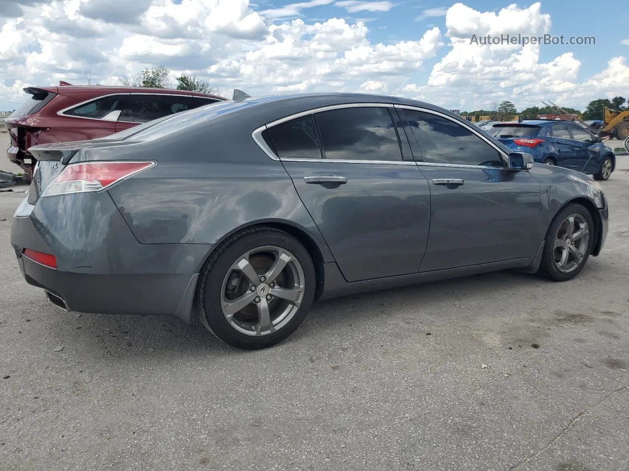 2010 Acura Tl  Серый vin: 19UUA8F50AA019581