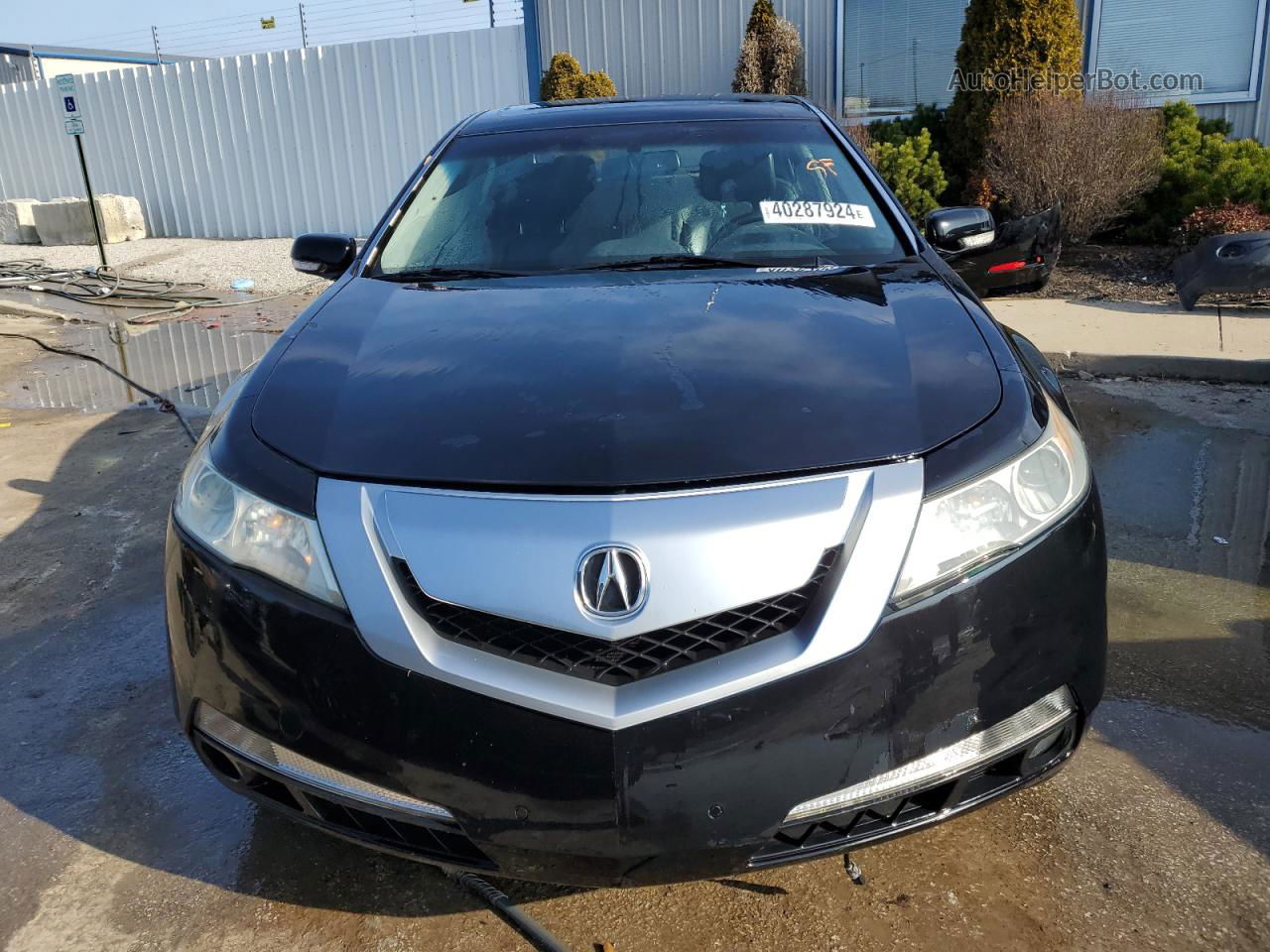 2010 Acura Tl  Black vin: 19UUA8F50AA025641