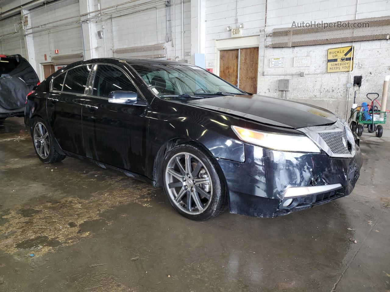 2010 Acura Tl  Black vin: 19UUA8F51AA001896