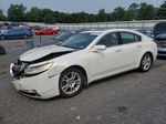 2010 Acura Tl  White vin: 19UUA8F51AA020755