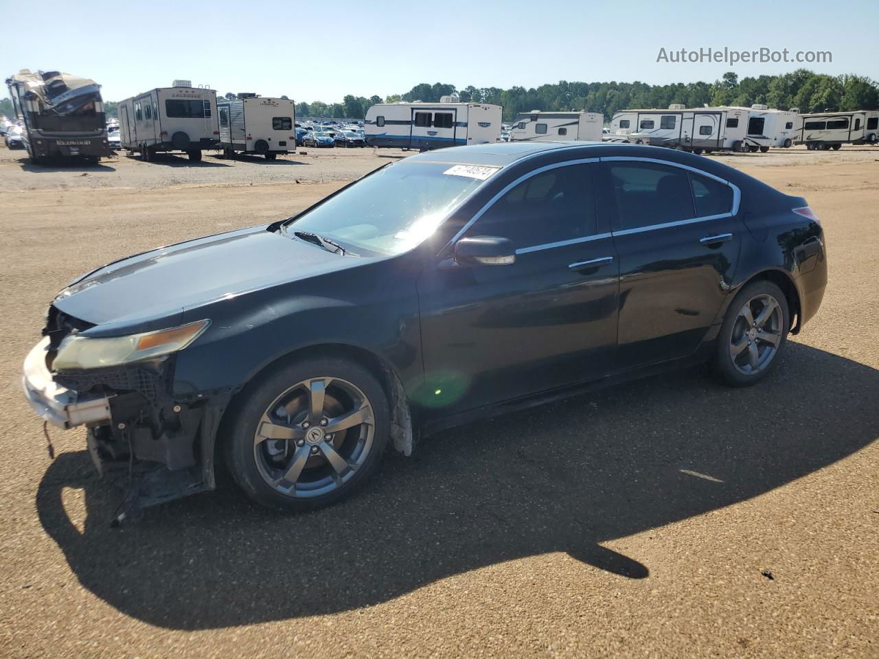 2010 Acura Tl  Black vin: 19UUA8F51AA022991