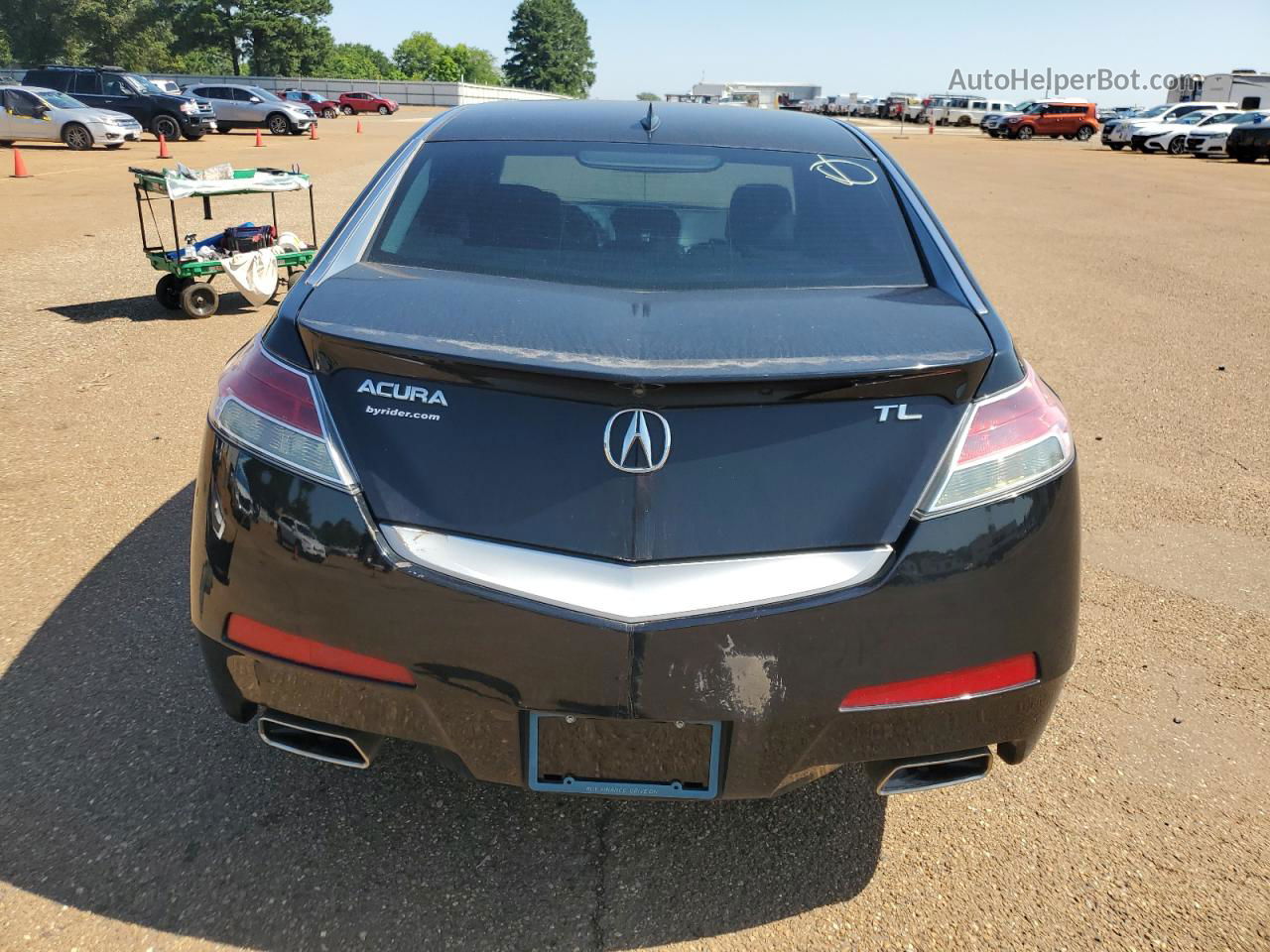 2010 Acura Tl  Black vin: 19UUA8F51AA022991