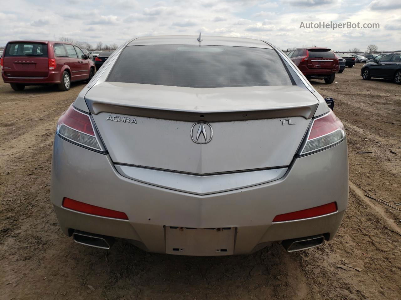 2010 Acura Tl  Серебряный vin: 19UUA8F52AA017976