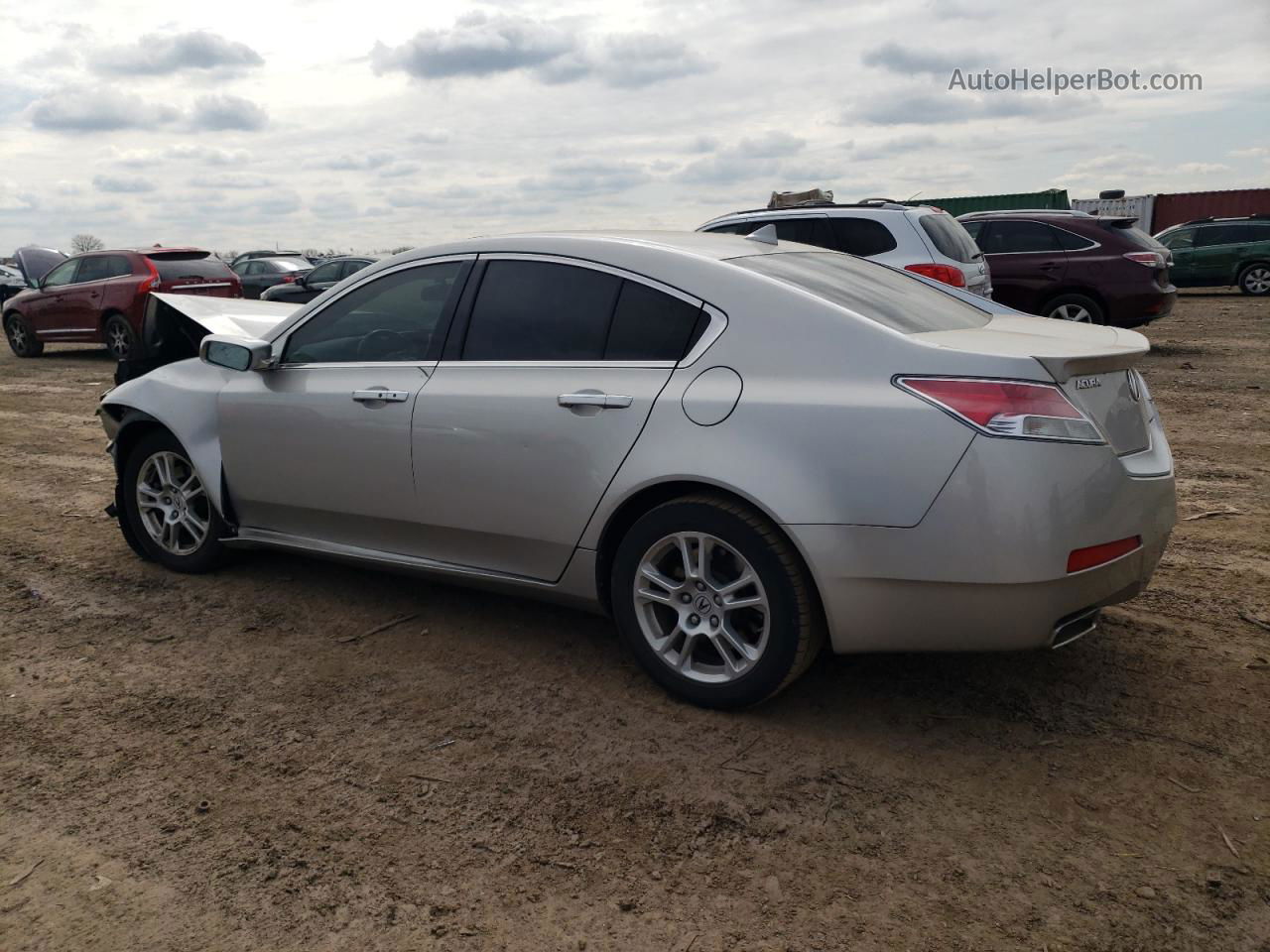 2010 Acura Tl  Silver vin: 19UUA8F52AA017976