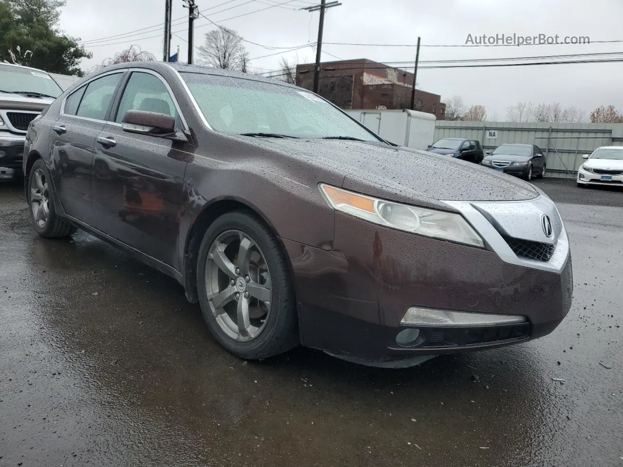 2010 Acura Tl  Burgundy vin: 19UUA8F52AA019940