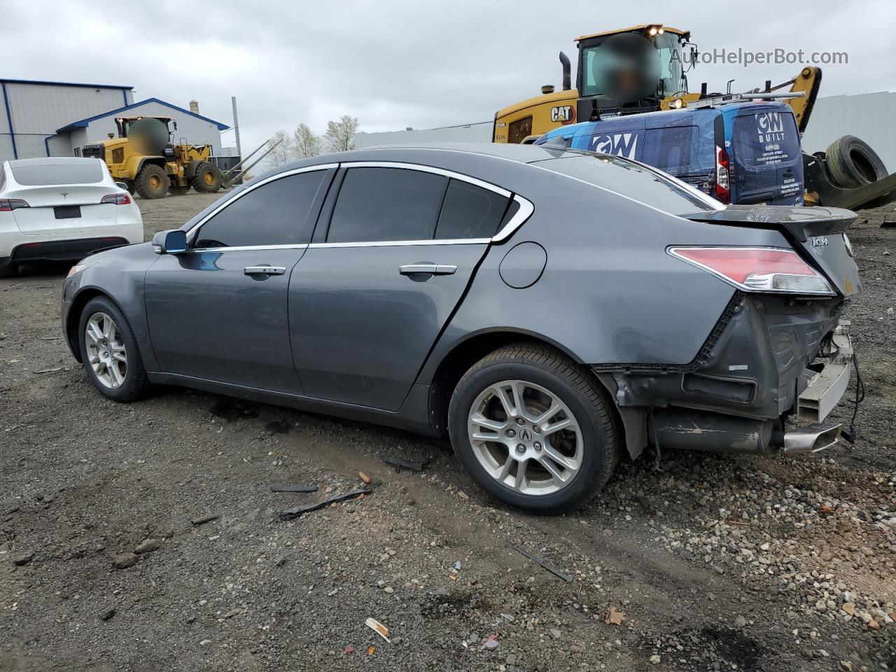 2010 Acura Tl  Gray vin: 19UUA8F53AA018814