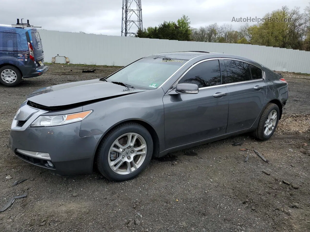 2010 Acura Tl  Gray vin: 19UUA8F53AA018814