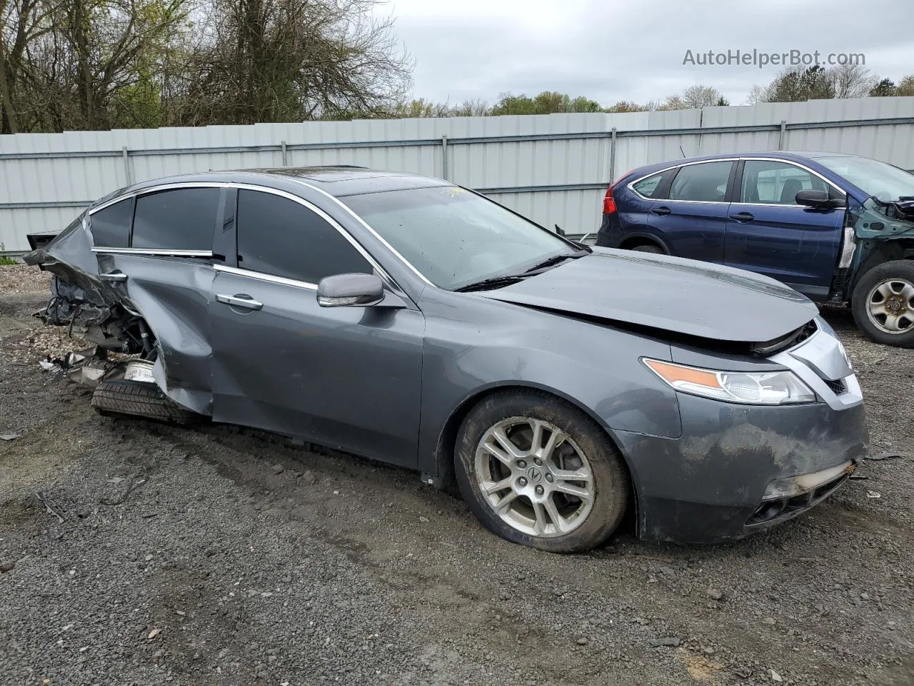 2010 Acura Tl  Gray vin: 19UUA8F53AA018814