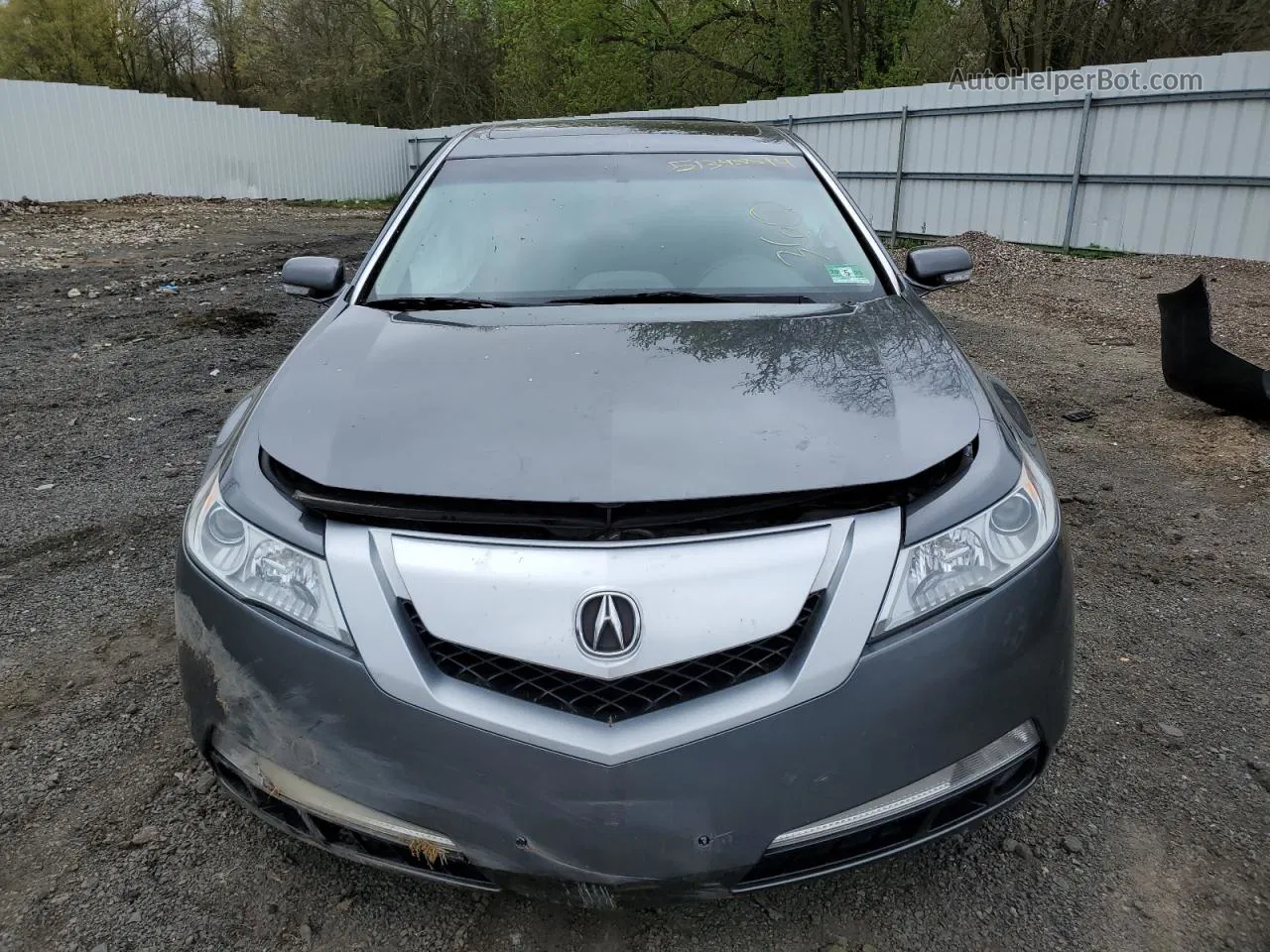 2010 Acura Tl  Gray vin: 19UUA8F53AA018814