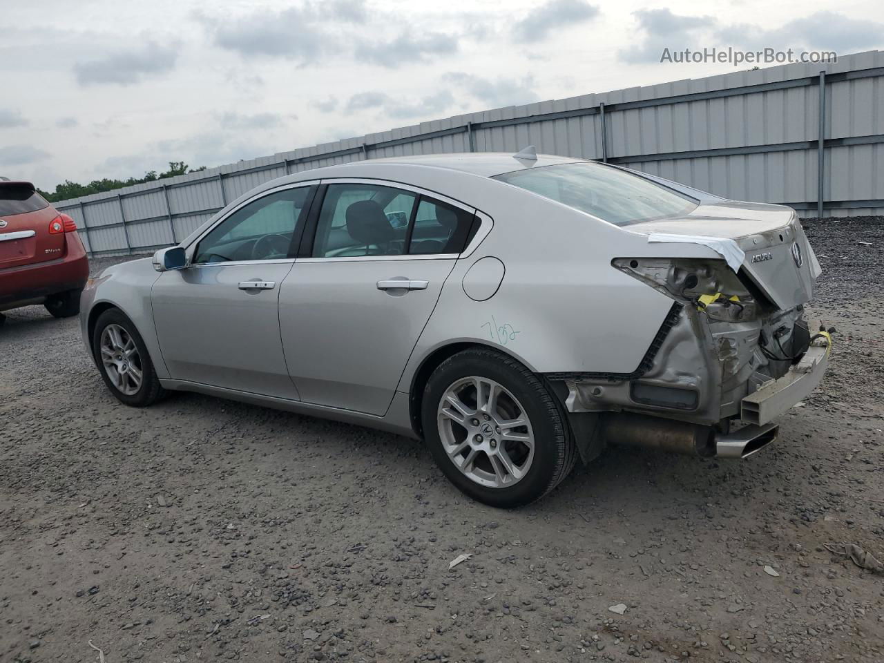 2010 Acura Tl  Silver vin: 19UUA8F53AA023902