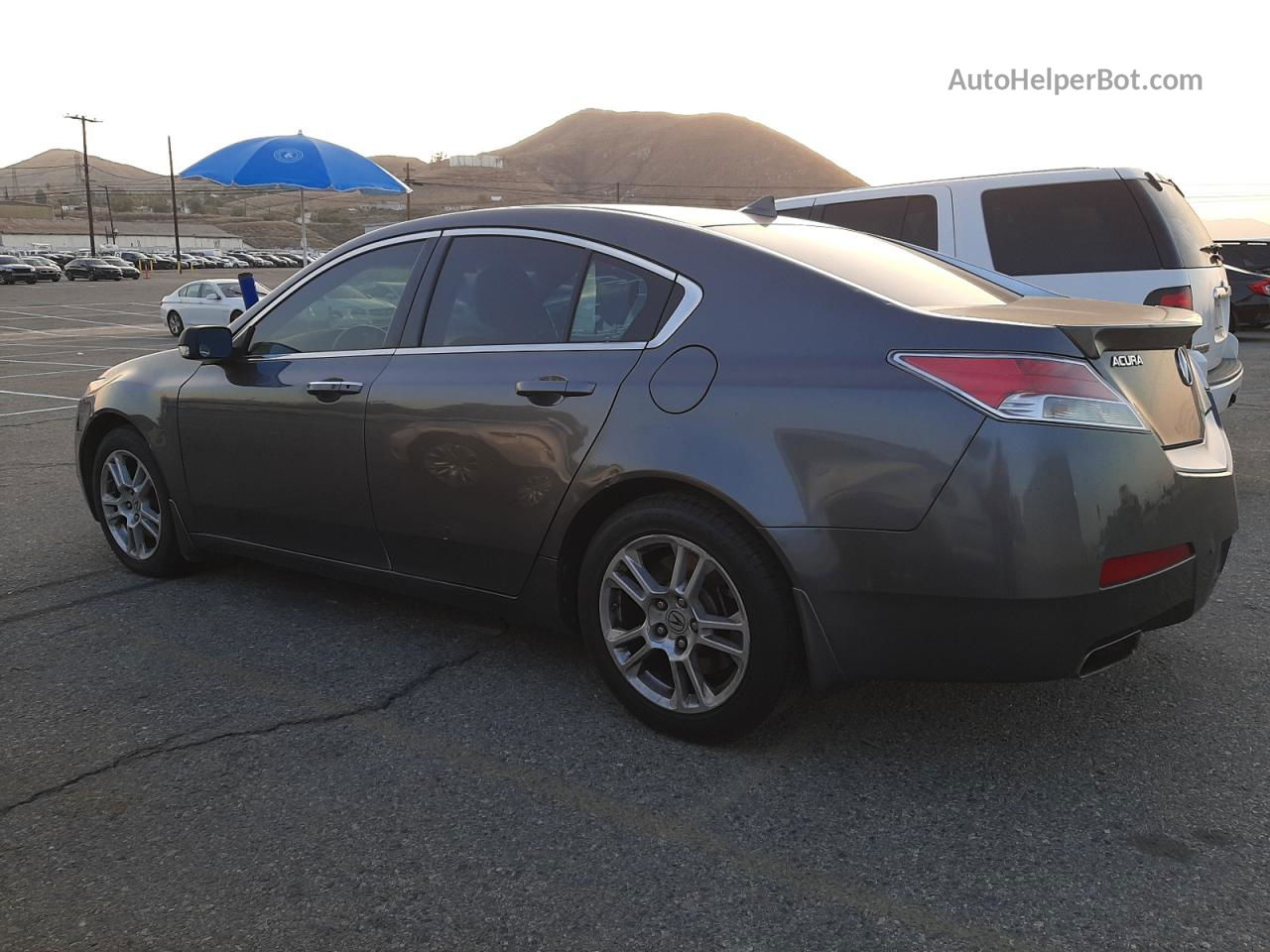 2010 Acura Tl  Gray vin: 19UUA8F54AA011631