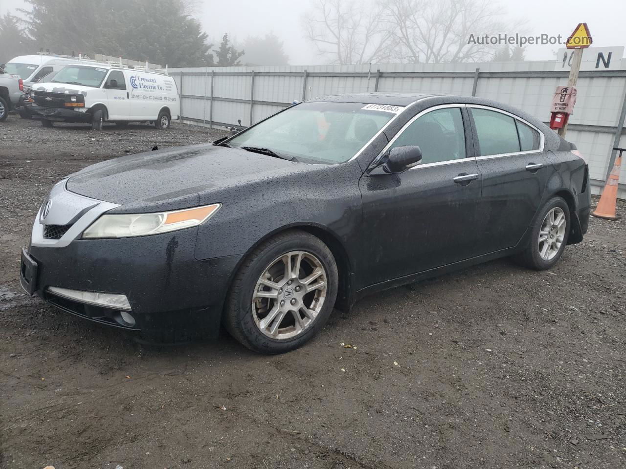 2010 Acura Tl  Черный vin: 19UUA8F54AA015081