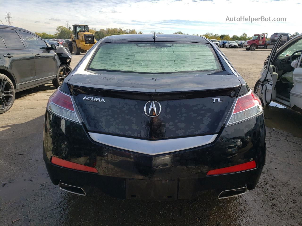 2010 Acura Tl  Черный vin: 19UUA8F55AA002498