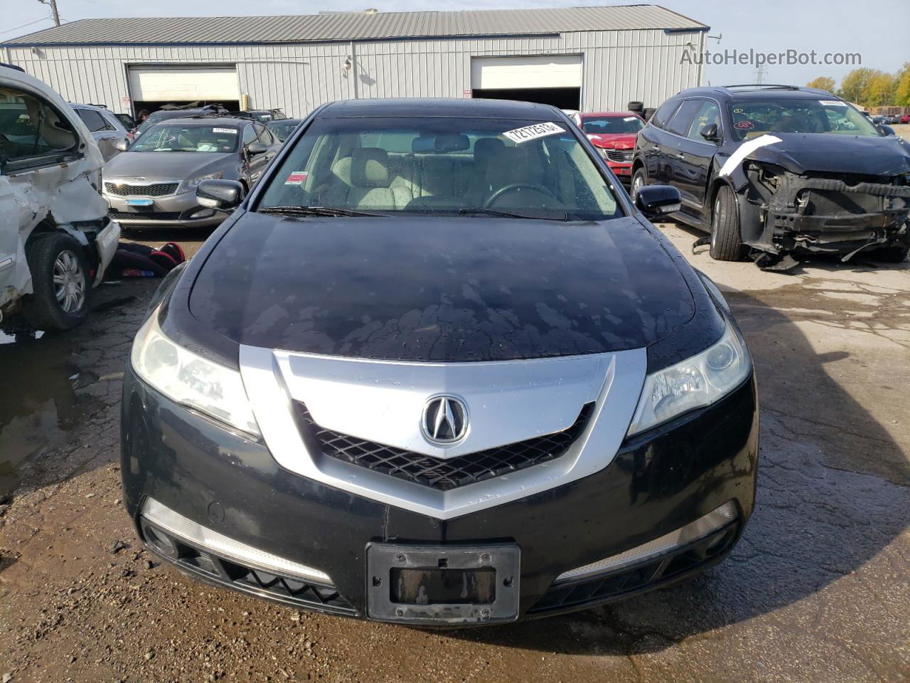 2010 Acura Tl  Черный vin: 19UUA8F55AA002498